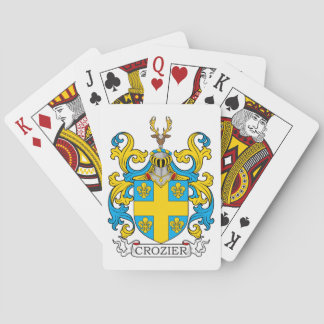 Baraja De Cartas Reloj familiar crozier