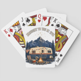 Baraja De Cartas Remolque de Camping 4 de Julio Montañas