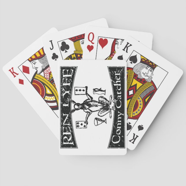 Baraja De Cartas Ren Lyfe: Molesto Robert Greene Conny-Catcher (Reverso)