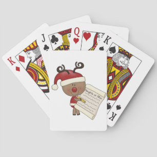 Baraja De Cartas Reno de Rudy travieso o NIC