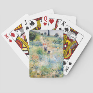 Baraja De Cartas Renoir - Camino que conduce a través de hierba alt