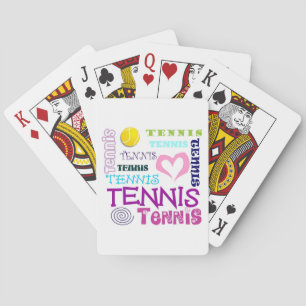 Baraja De Cartas Repitiendo tenis