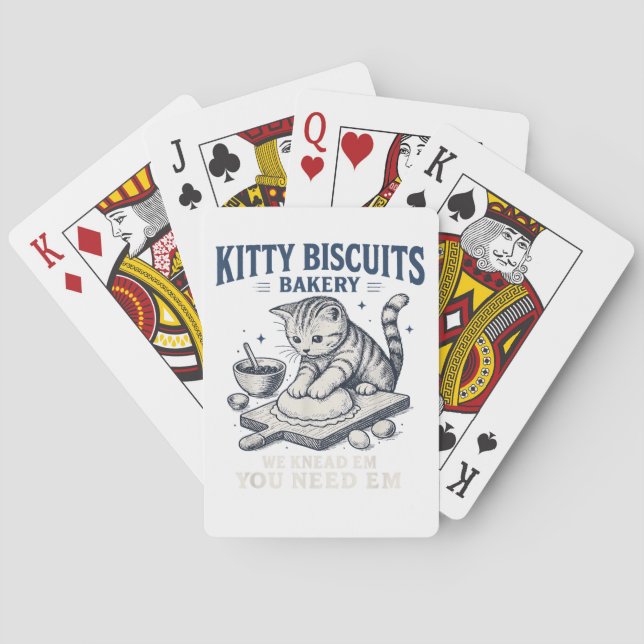Baraja De Cartas Repostería Divertida  (Reverso)