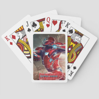 Baraja De Cartas Representación de la acción del hombre de hierro c