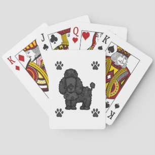 BARAJA DE CARTAS REPRODUCCIÓN DE POODLES