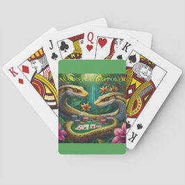 Baraja De Cartas Reproducción de serpientes