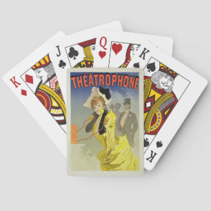 Baraja De Cartas Reproducción de una publicidad de poster