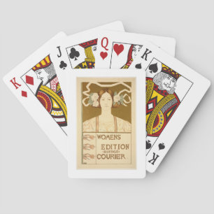 Baraja De Cartas Reproducción de una publicidad de poster las