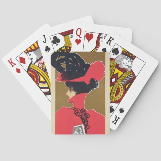 Baraja De Cartas Reproducción de una publicidad de poster 'Zlata (Reverso)