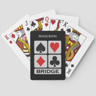 Baraja De Cartas Reproductor de puente personalizado