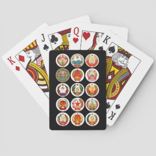 Baraja De Cartas Repúblicas de la Unión Soviética