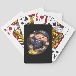Baraja De Cartas Resbaloso Cuando Está Mojado