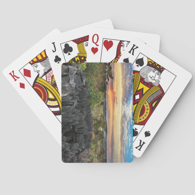 Baraja De Cartas Reserva Integral Tsingy de Bemaraha, Madagascar (Reverso)