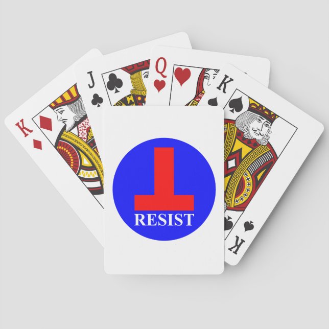 Baraja De Cartas Resistir (Reverso)
