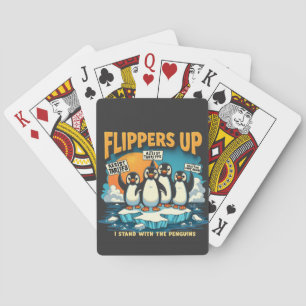 Baraja De Cartas Resistirme a estar con los pingüinos