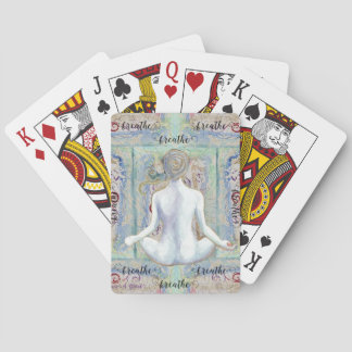 Baraja De Cartas Respirar el equilibrio meditado de yoga Maureen Gi