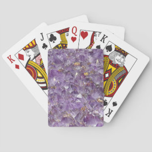 Baraja De Cartas Resplandor de amatista dorada