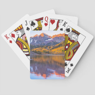Baraja De Cartas Resplandor marrón de Belces Alpen
