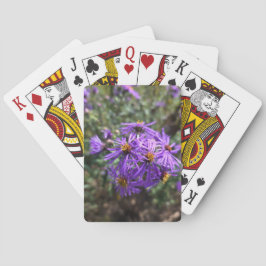 Baraja De Cartas Resplandor Púrpura de Otoño