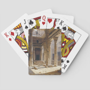 Baraja De Cartas Restos de un templo griego antiguo