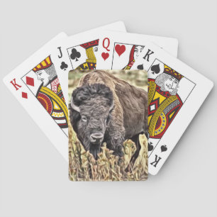 Baraja De Cartas Resumen Búfalo Occidental