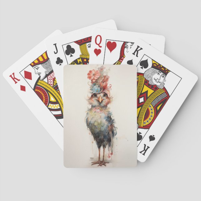 Baraja De Cartas Resumen Clásico Chick (Reverso)