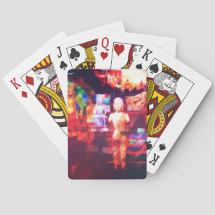 Baraja De Cartas Resumen contemporáneo Buda Meditación Arte