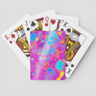 Baraja De Cartas Resumen cósmico colorido moderno