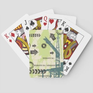 Baraja De Cartas Resumen de antecedentes de alta tecnología