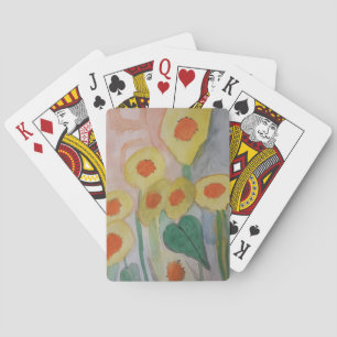 Baraja De Cartas Resumen de girasoles