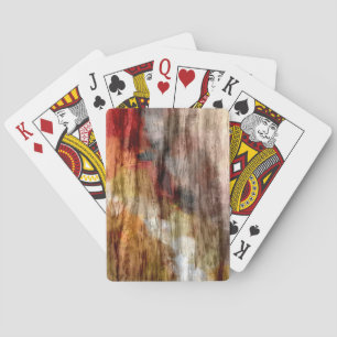 Baraja De Cartas Resumen de la madera de época Art. 3