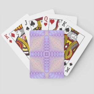 Baraja De Cartas Resumen de la seda de Lilac Dos Navidades regalo
