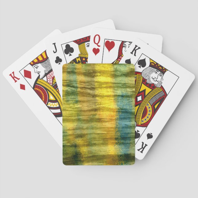 Baraja De Cartas Resumen de madera de época Art. 9 (Reverso)