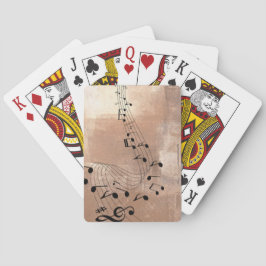 Baraja De Cartas Resumen de notas musicales