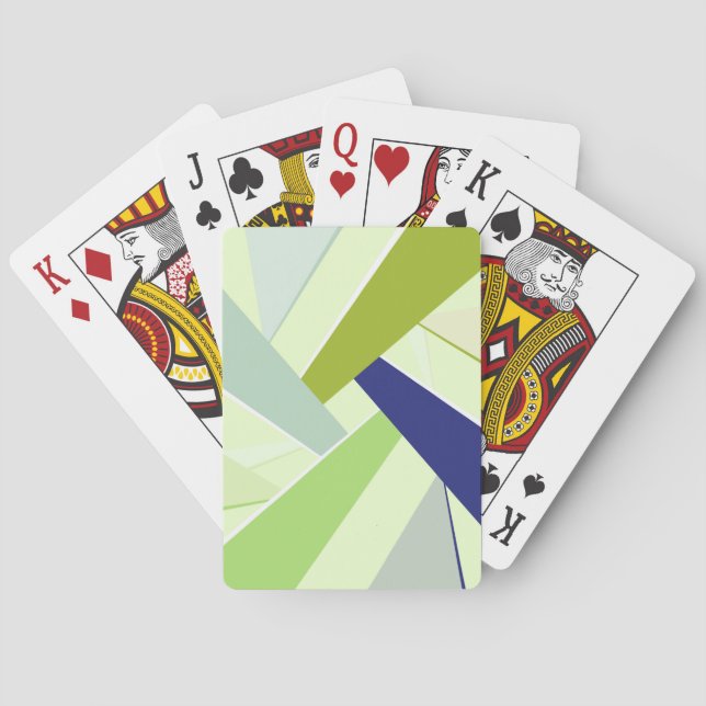 Baraja De Cartas Resumen Forma geométrica 4 (Reverso)