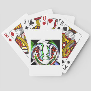 Baraja De Cartas Resumen Impresión de arte Face Hakuna Matata