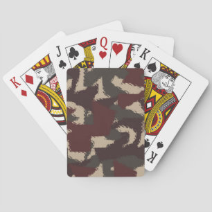 Baraja De Cartas Resumen Modelo de camuflaje militar