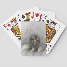 Baraja De Cartas Resumen moderno Forma 3D Arte Fractal