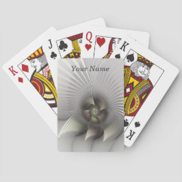 Baraja De Cartas Resumen moderno Forma 3D Nombre de arte fractal