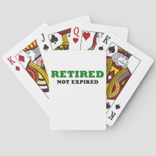 Baraja De Cartas Retirado no expirado