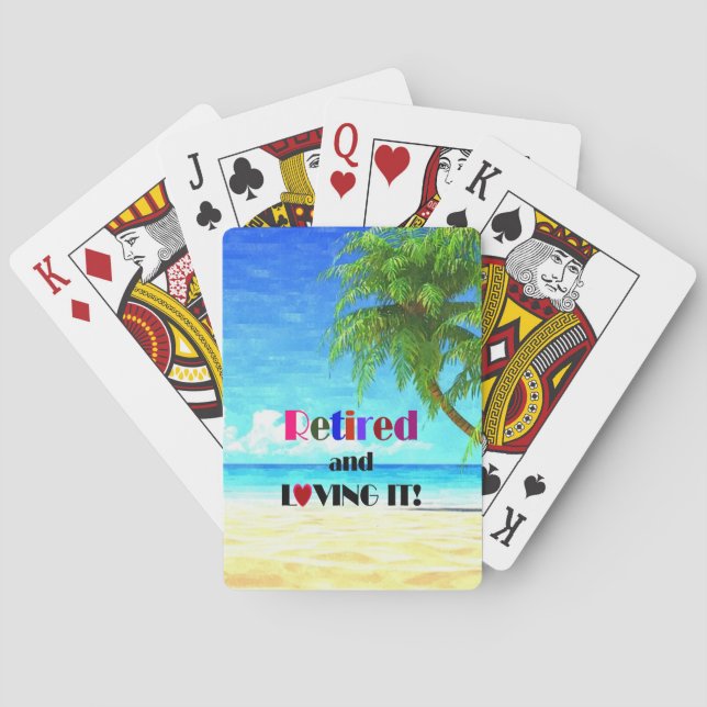 Baraja De Cartas ¡Retirado y Amado! (Reverso)
