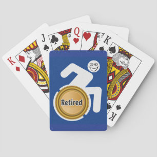 Baraja De Cartas Retirado y con discapacidad