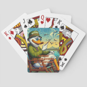 Baraja De Cartas Retirado y Relajado