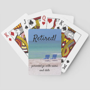 Baraja De Cartas Retiro de las sillas de playa