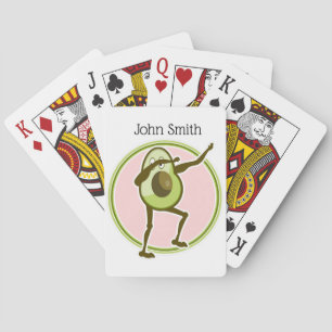 Baraja De Cartas Retorcido aguacate