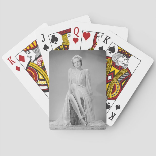 Baraja De Cartas Retrato 2 (Reverso)