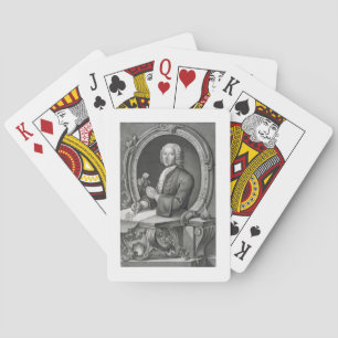 Baraja De Cartas Retrato de 1710-70) engrav de Jorge Dionysius