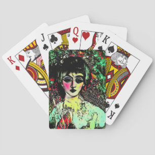 Baraja De Cartas Retrato de Belleza Gótica