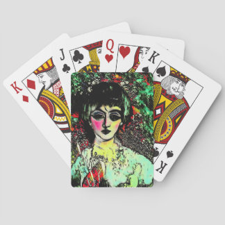 Baraja De Cartas Retrato de Belleza Gótica