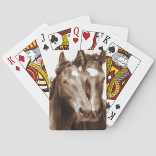 Baraja De Cartas Retrato de caballo III